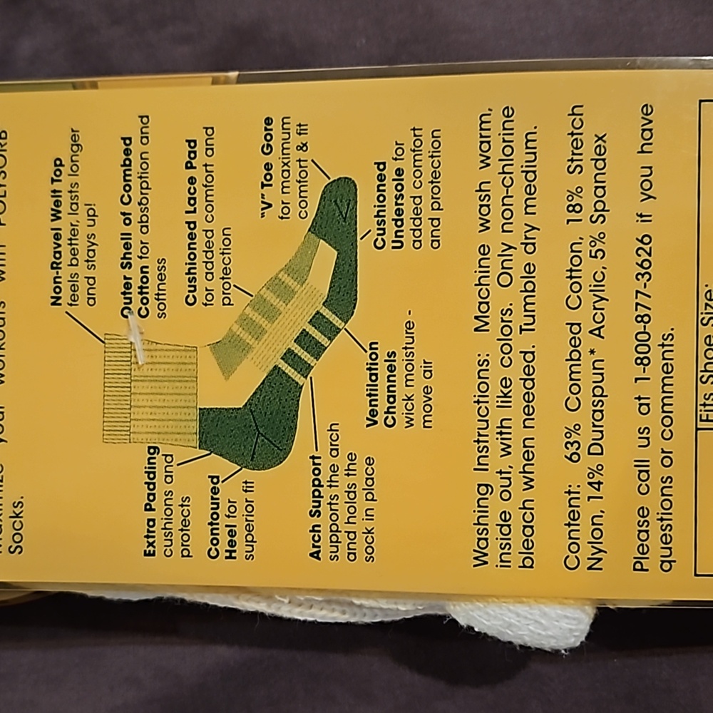 Spenco PolySorb Performance Socks - Picture 4 of 6
